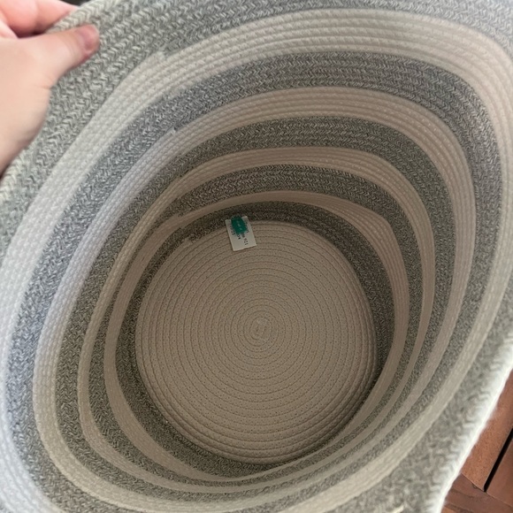 Extra Large Striped Coiled Kids' Rope
Basket Gray - Pillowfort™ - Picture 5 of 9